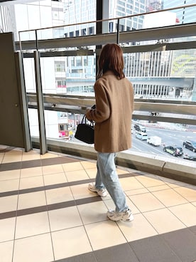 「onetome（ワントゥーミー）のアイテム」を使った、reiさん（レディース・158cm）の春コーディネート