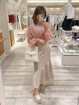 moekaさん（レディース・156cm）の春コーディネート