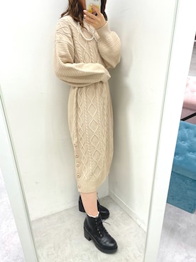 moekaさん（レディース・156cm）の秋コーディネート