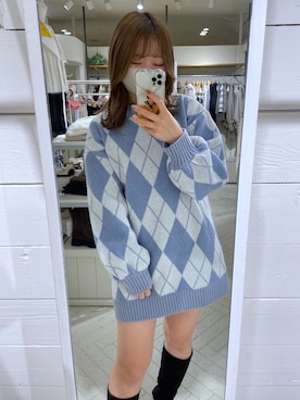 moekaさん(レディース・156cm)の冬コーディネート