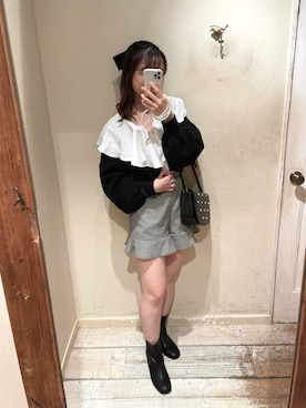 moekaさん（レディース・156cm）の秋コーディネート