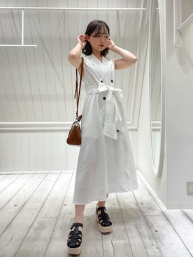 moekaさん(レディース・156cm)の夏コーディネート