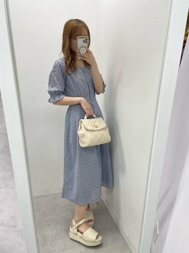 moekaさん（レディース・156cm）の春コーディネート