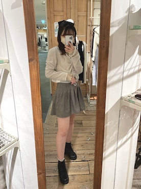 moekaさん(レディース・156cm)の冬コーディネート