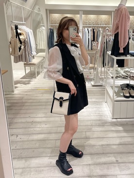 moekaさん（レディース・156cm）の春コーディネート