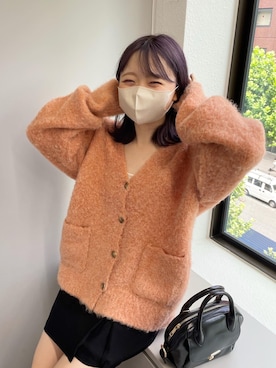 「ロングカーディガン」｜moekaさん（レディース・156cm・20代）の夏コーディネート