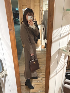 moekaさん（レディース・156cm）の秋コーディネート