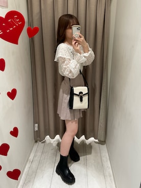 moekaさん（レディース・156cm）の春コーディネート