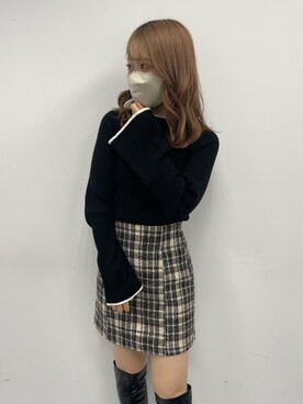 moekaさん（レディース・156cm）の秋コーディネート