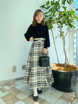 moekaさん(レディース・156cm)の秋コーディネート