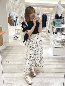 moekaさん（レディース・156cm）の夏コーディネート