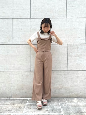 moekaさん（レディース・156cm）の夏コーディネート