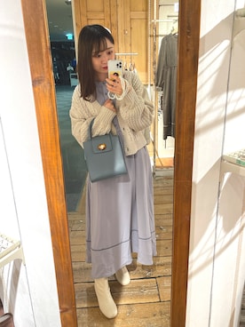 moekaさん（レディース・156cm）の秋コーディネート