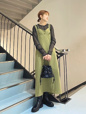 ayaさん（レディース・165cm）の冬コーディネート