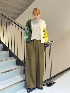 ayaさん（レディース・165cm）の冬コーディネート