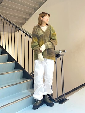 「KBF（ケイビーエフ）のアイテム（シューズ）」を使った、ayaさん（レディース・165cm）の秋コーディネート