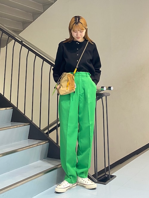 セール】illi ワンタックセンタープレスパンツ（その他パンツ