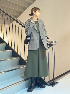 ayaさん（レディース・165cm）の冬コーディネート