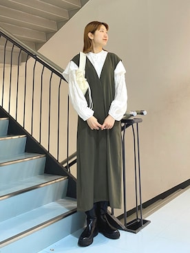 ayaさん（レディース・165cm）の冬コーディネート