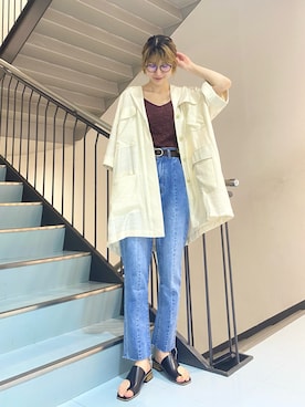 ayaさん（レディース・165cm）の春コーディネート