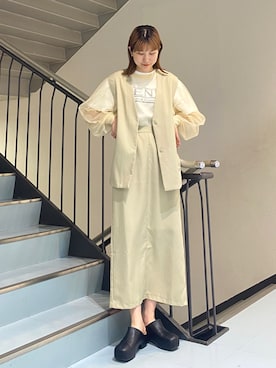 ayaさん（レディース・165cm）の春コーディネート