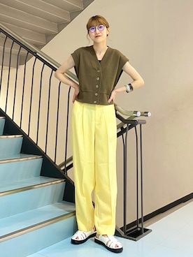 ayaさん（レディース・165cm）の夏コーディネート