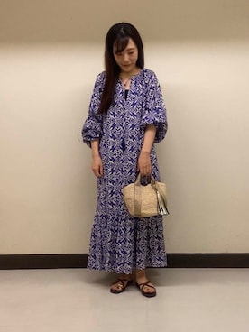 「やや暑い」｜nさん（レディース・154cm）の夏コーディネート
