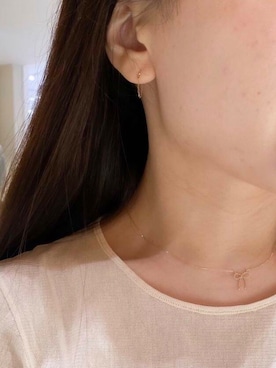 「URBAN RESEARCH（アーバンリサーチ）のアイテム（ピアス（両耳用））」を使った、nさん（レディース・154cm）の秋コーディネート