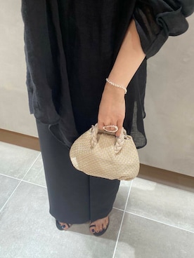 「NINA&JULES（ニナエジュール）のアイテム」を使った、nさん（レディース・154cm）の夏コーディネート