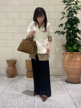 「アイテム（その他シューズ）」を使った、nさん（レディース・154cm）の秋コーディネート