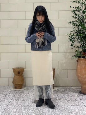 「アイテム（ファッション雑貨）」を使った、nさん（レディース・154cm）の秋コーディネート