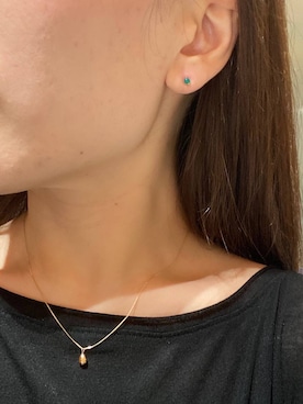 「URBAN RESEARCH（アーバンリサーチ）のアイテム（ピアス（両耳用））」を使った、nさん（レディース・154cm）の秋コーディネート