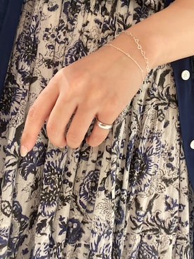 「URBAN RESEARCH（アーバンリサーチ）のアイテム（ブレスレット）」を使った、nさん（レディース・154cm）の夏コーディネート