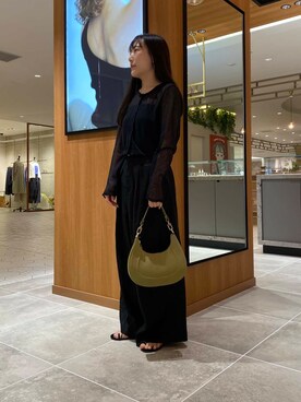 「URBAN RESEARCH（アーバンリサーチ）のアイテム（ピアス（両耳用））」を使った、nさん（レディース・154cm）の夏コーディネート