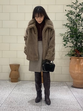 「URBAN RESEARCH（アーバンリサーチ）のアイテム」を使った、nさん（レディース・154cm）の秋コーディネート
