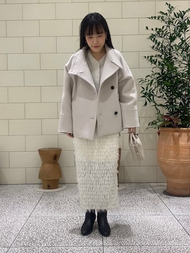 「URBAN RESEARCH」｜「アイテム（ジャケット/アウター）」を使った、nさん（レディース・154cm）の冬コーディネート