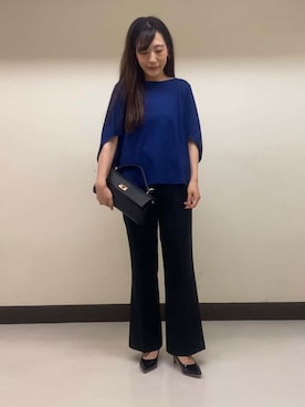 「やや暑い」｜nさん（レディース・154cm）の夏コーディネート
