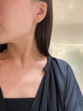 「URBAN RESEARCH（アーバンリサーチ）のアイテム（ピアス（両耳用））」を使った、nさん（レディース・154cm）の秋コーディネート