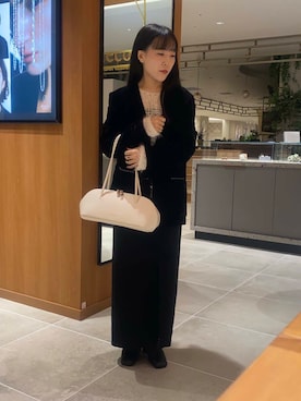 「URBAN RESEARCH（アーバンリサーチ）のアイテム（ピアス（両耳用））」を使った、nさん（レディース・154cm）の秋コーディネート