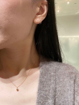 「URBAN RESEARCH（アーバンリサーチ）のアイテム（ピアス（両耳用））」を使った、nさん（レディース・154cm）の秋コーディネート