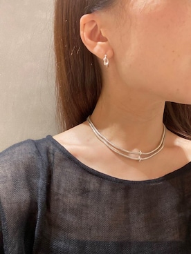 「URBAN RESEARCH（アーバンリサーチ）のアイテム（ピアス（両耳用））」を使った、nさん（レディース・154cm）の夏コーディネート