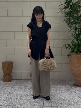 nさん（レディース・154cm）の夏コーディネート