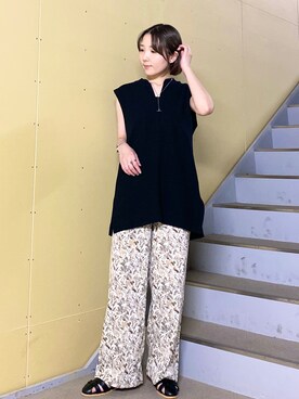 kasumiさん（レディース・158cm）の夏コーディネート