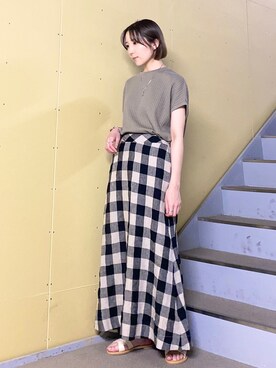 kasumiさん（レディース・158cm）の夏コーディネート