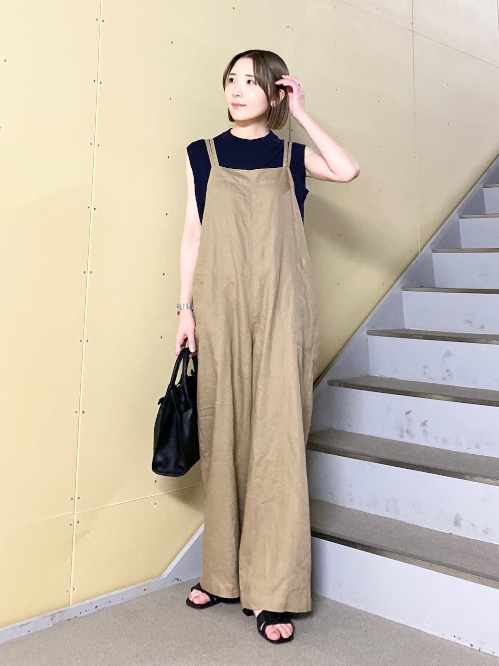 kasumi｜かぐれのサロペット/オーバーオールを使ったコーディネート - WEAR