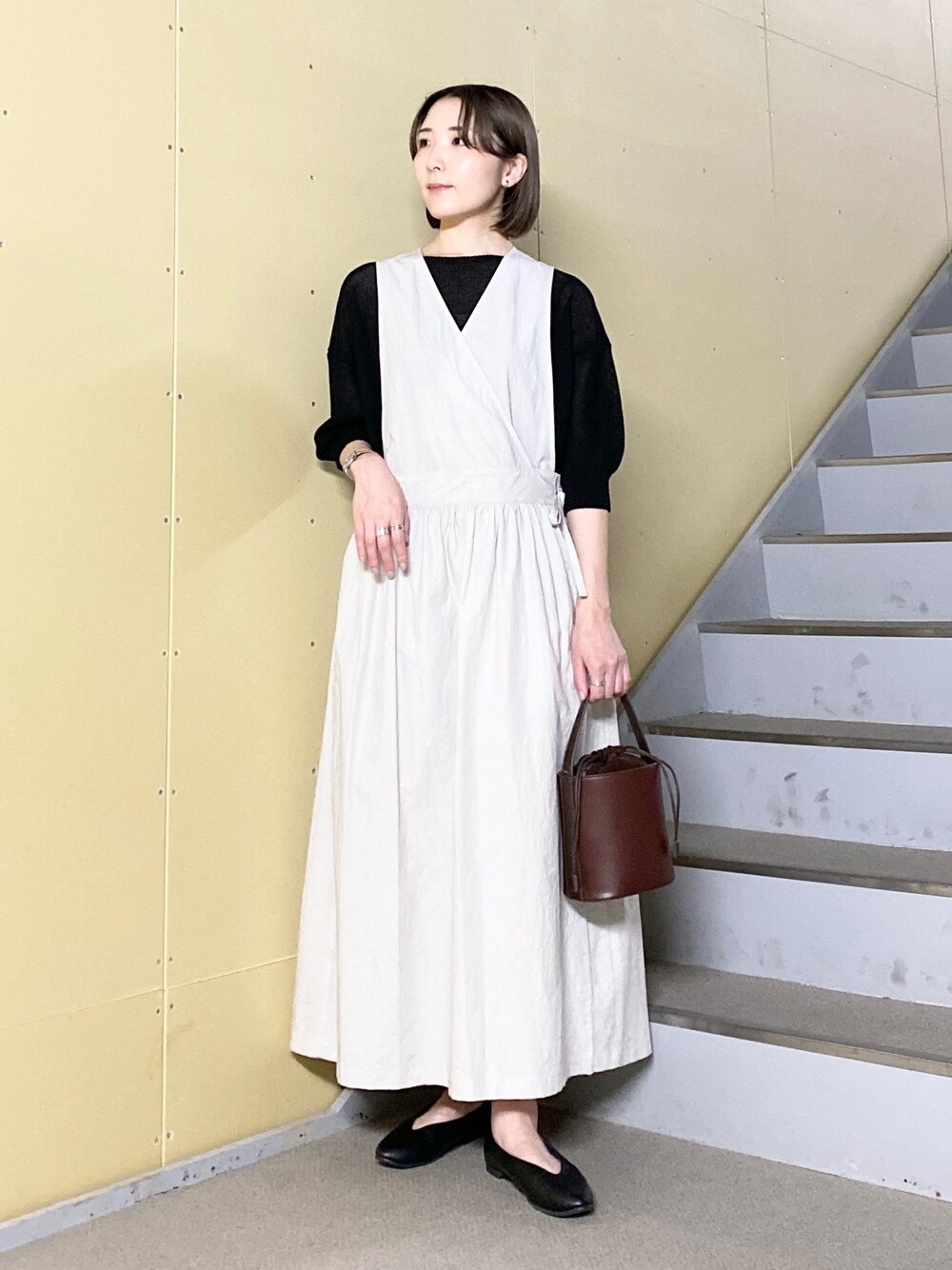 かぐれ（カグレ）の「ギャザーラップワンピース（ワンピース）」 - WEAR