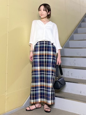 kasumiさん（レディース・158cm）の夏コーディネート