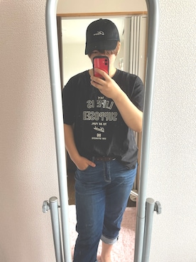 「Kappa（カッパ）のアイテム（帽子）」を使った、sheep0511さん（レディース・167cm）の夏コーディネート