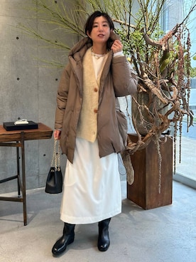 「Chaos（カオス）のアイテム（ブーツ）」を使った、chaos_haseさん（レディース・169cm）の秋コーディネート