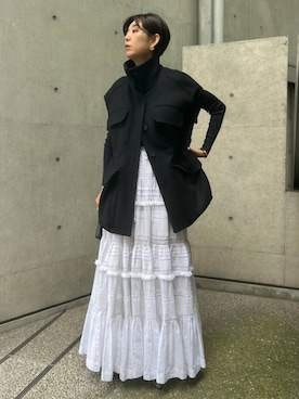 「アイテム（その他アウター）」を使った、chaos_haseさん（レディース・169cm）の夏コーディネート
